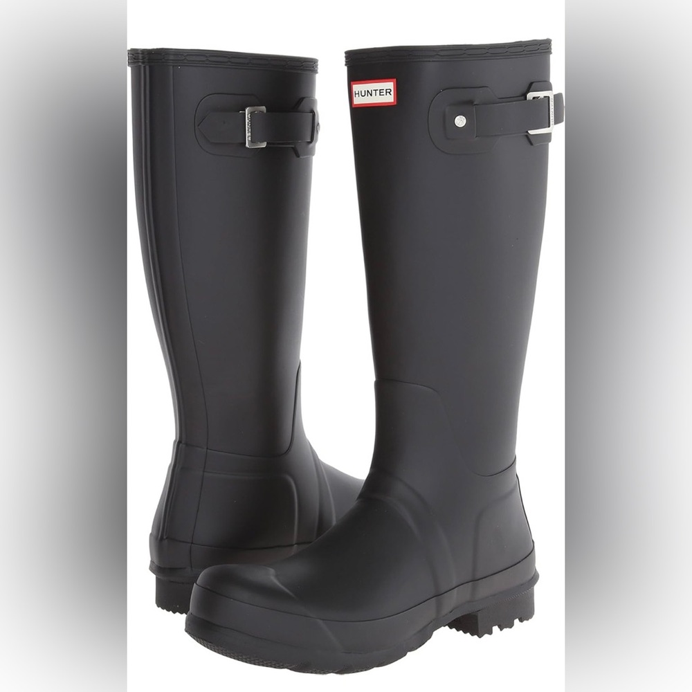 Hunter Black Rain Boots